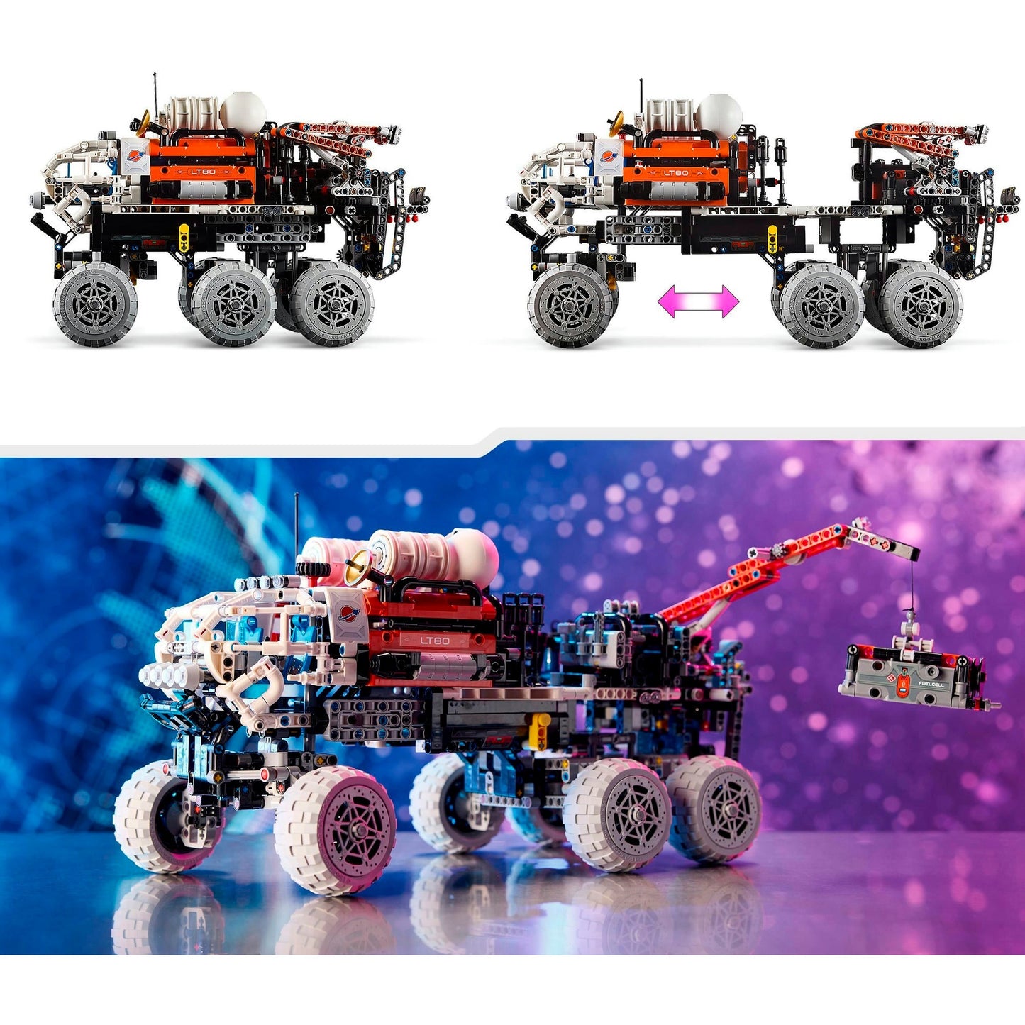 LEGO 42180 Technic Mars Exploration Rover, Konstruktionsspielzeug