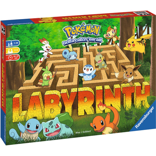 Ravensburger Das verrückte Labyrinth – Pokémon, Brettspiel