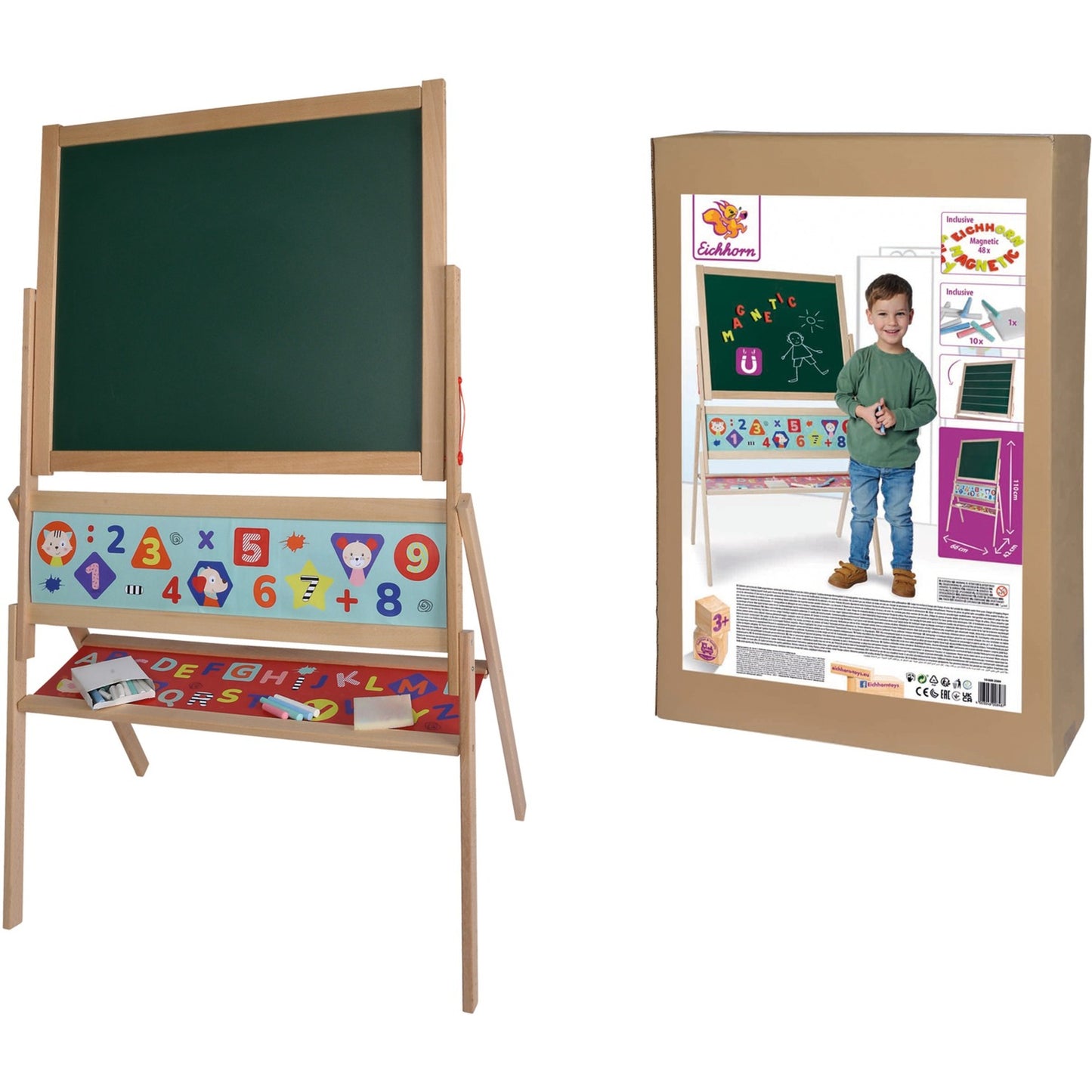 Eichhorn Magnettafel Stand Tafel