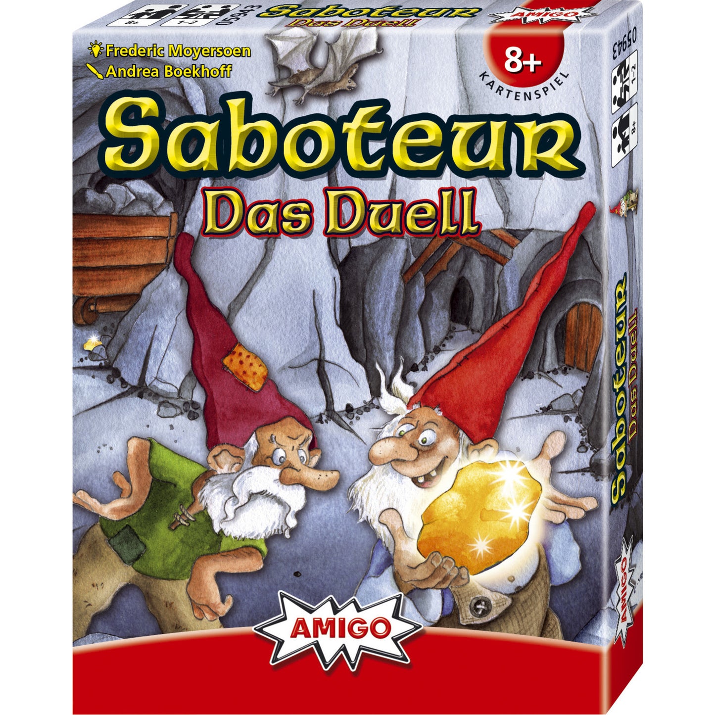 Saboteur - Das Duell, Kartenspiel