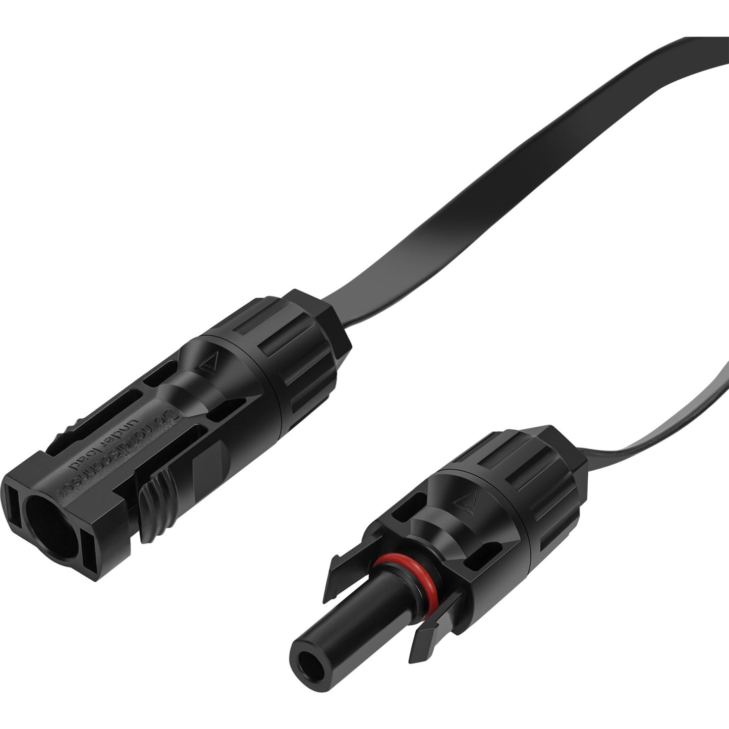 ECOFLOW Superflaches Solar-Kabel (schwarz)