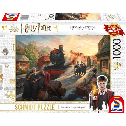 Schmidt Spiele Thomas Kinkade Studios: Wizarding World Harry Potter Hogwarts Express (1000 Teile)