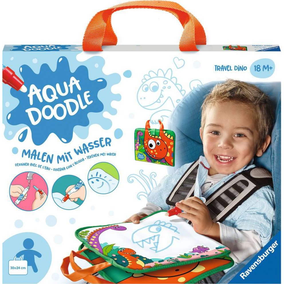 Ravensburger ministeps: Aqua Doodle Travel Dino, Malen