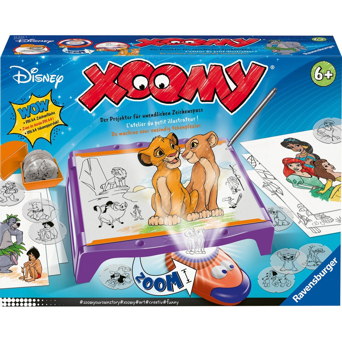 Ravensburger Xoomy Maxi Disney A4 Tisch