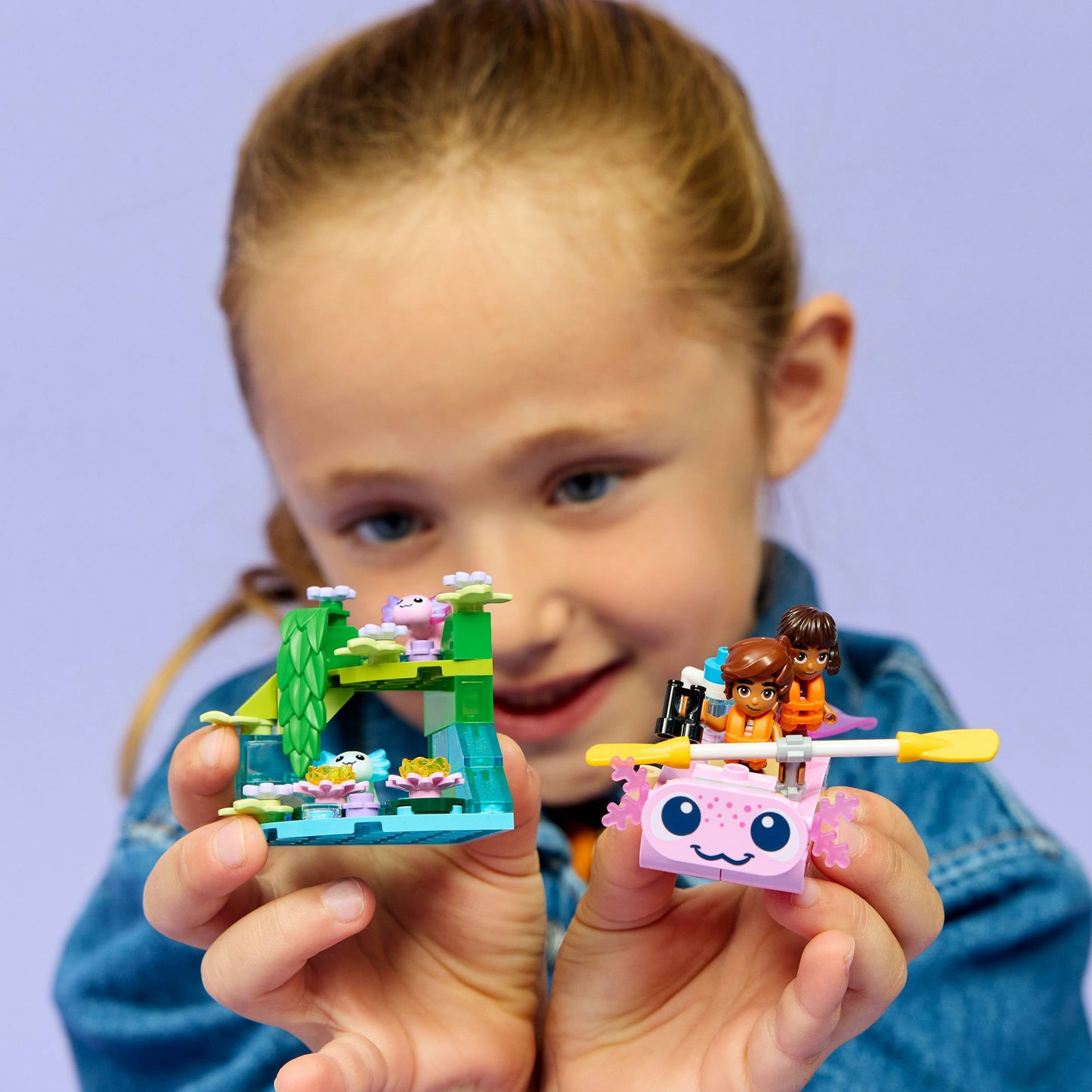 42681 Friends Axolotl-Abenteuerboot, Konstruktionsspielzeug