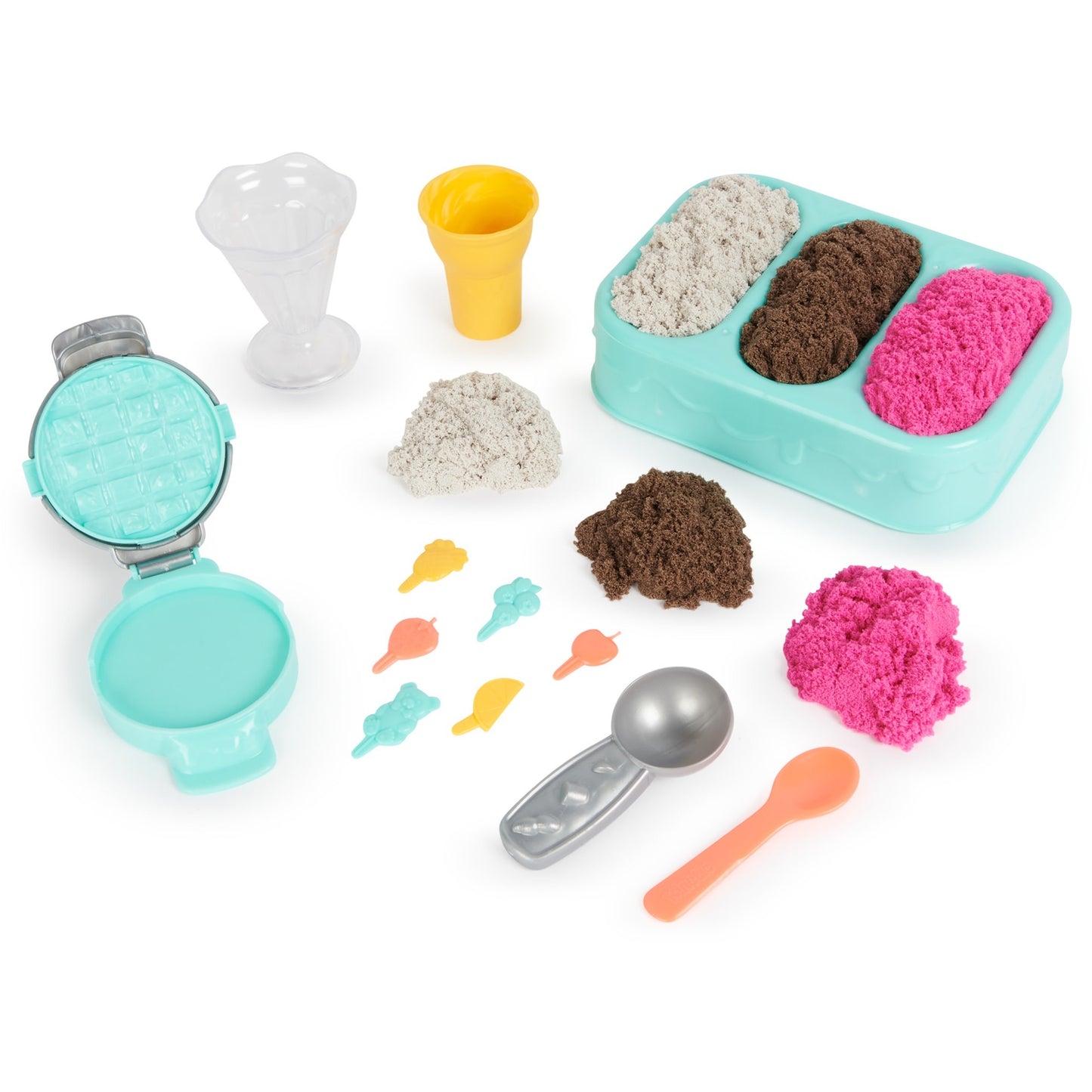 Spin Master Kinetic Sand - Eiscreme Set, Spielsand