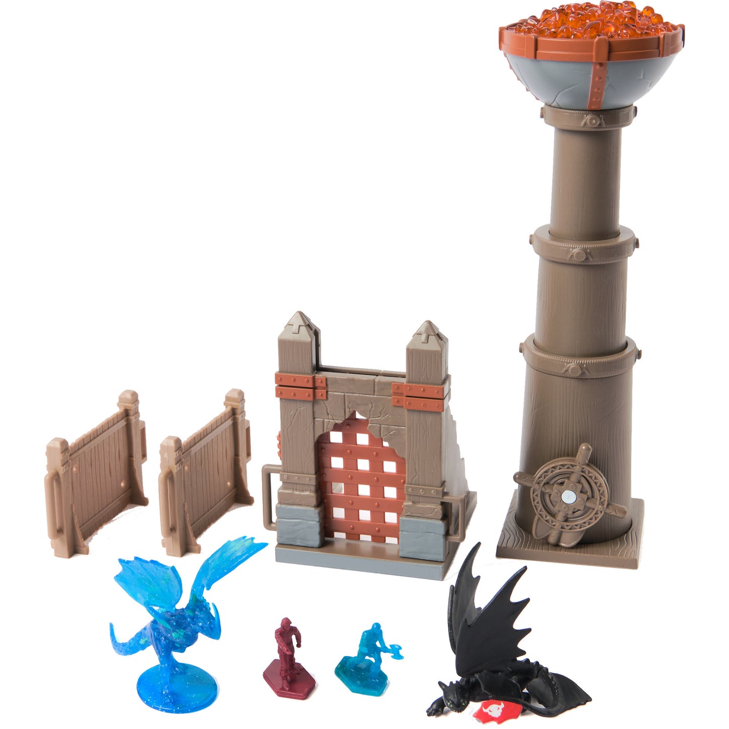 Drachenzähmen leicht gemacht - Drachen-Arena: Fackelturm-Spielset, Spielgebäude
