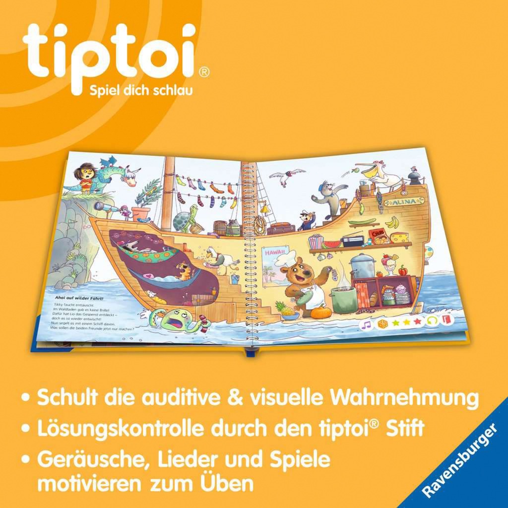 Ravensburger tiptoi Meine Lern-Spiel-Welt: Konzentration und Wahrnehmung