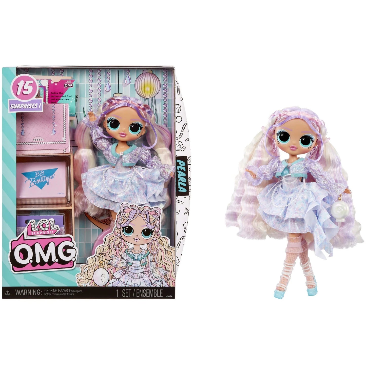 MGA Entertainment L.O.L. Surprise OMG Fashion Doll - Pearla