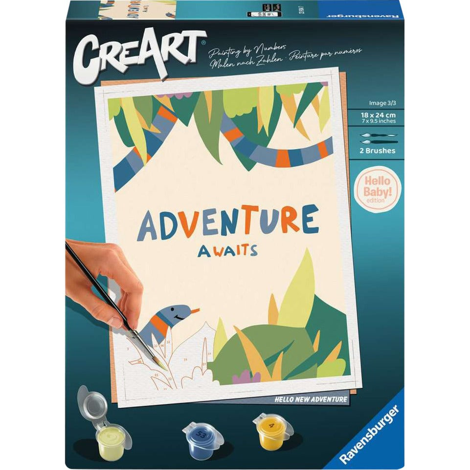 Ravensburger CreArt - Hello New Adventure