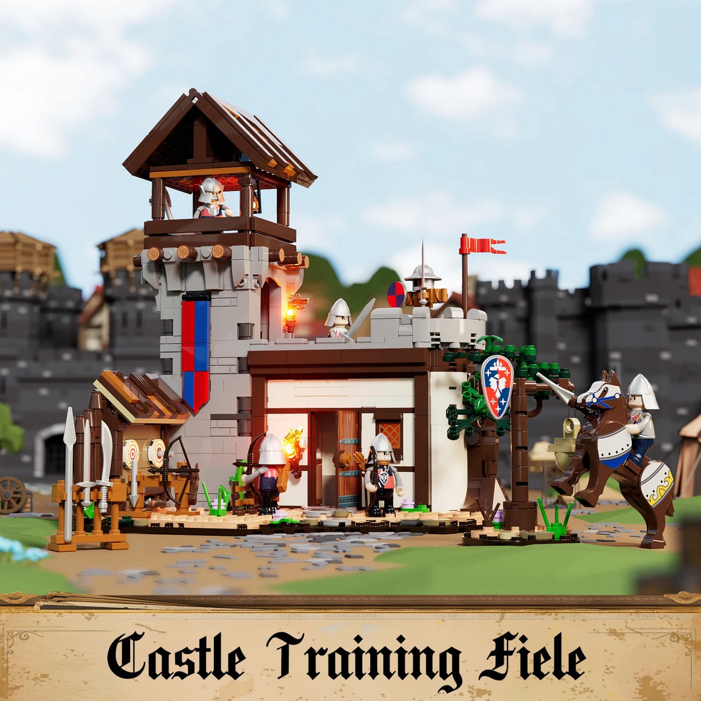 Trainingsgelände, Konstruktionsspielzeug
