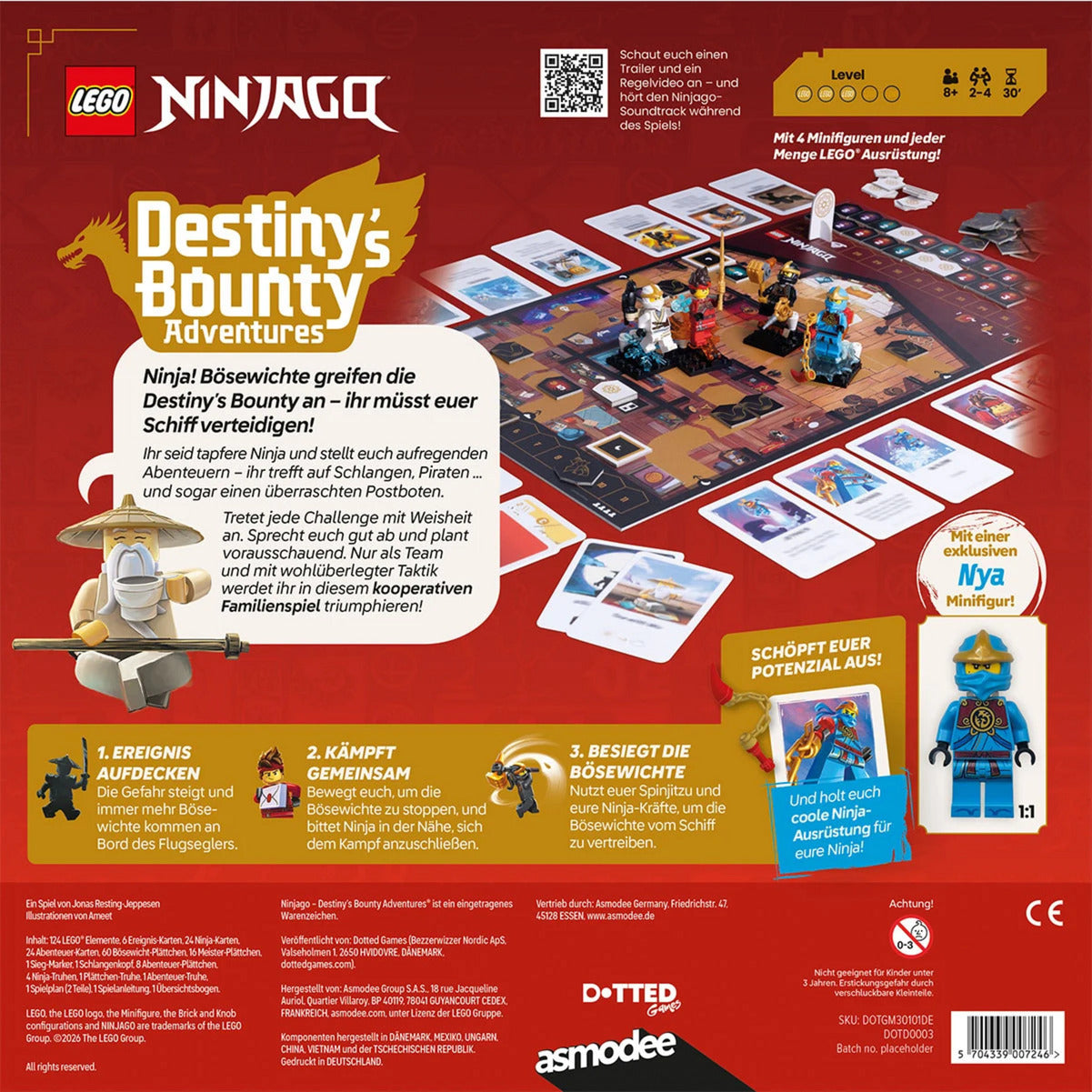 LEGO Ninjago: Destiny's Bounty Adventures, Brettspiel
