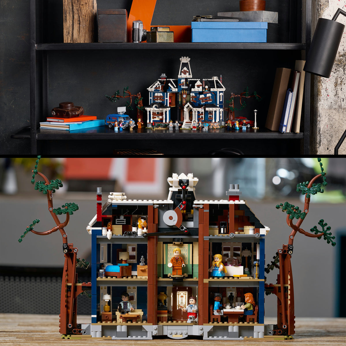 11370 Icons Stranger Things: The Creel House, Konstruktionsspielzeug