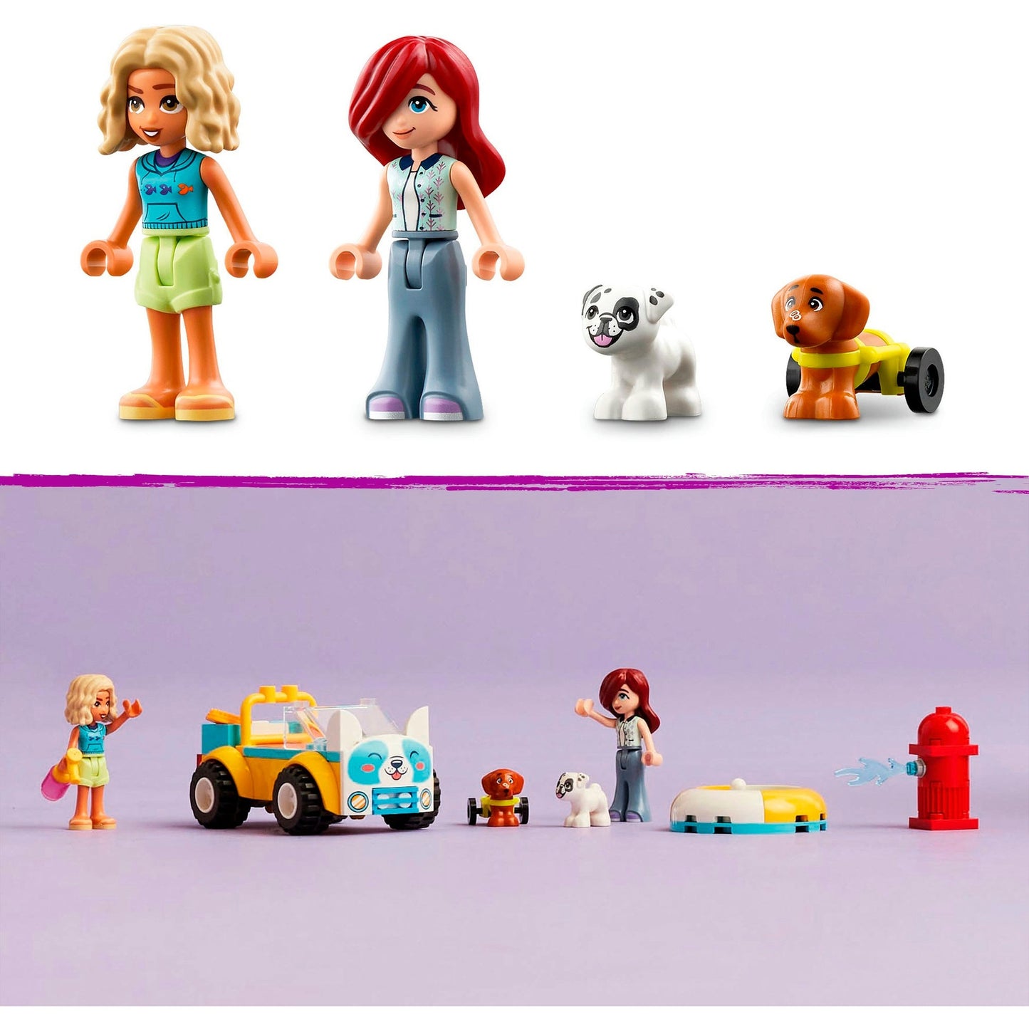 LEGO 42635 Friends Mobiler Hundesalon, Konstruktionsspielzeug