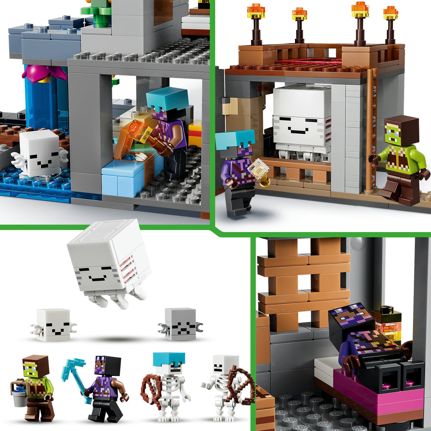 21597 Minecraft Ghast-Station, Konstruktionsspielzeug