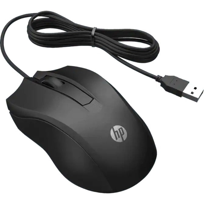 HP Wired Maus 100 (schwarz)