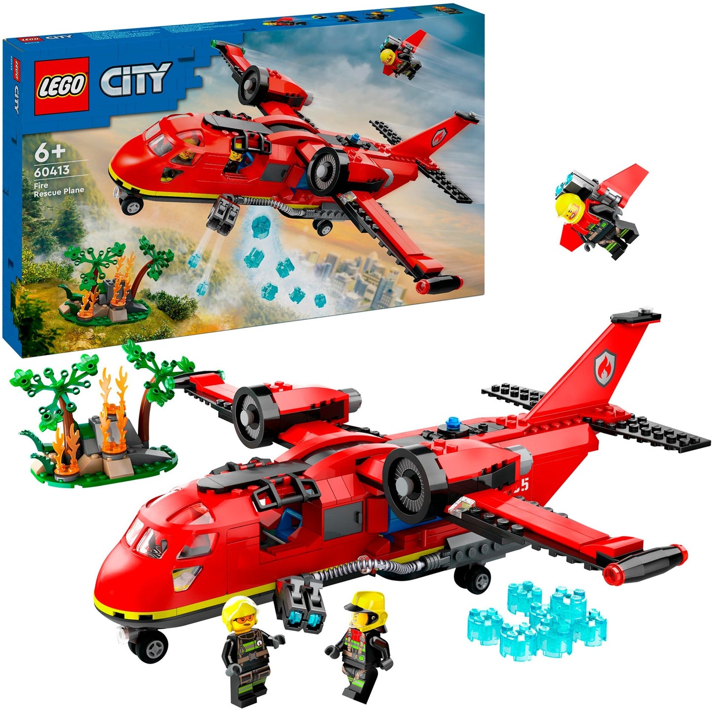 LEGO 60413 City Löschflugzeug, Konstruktionsspielzeug