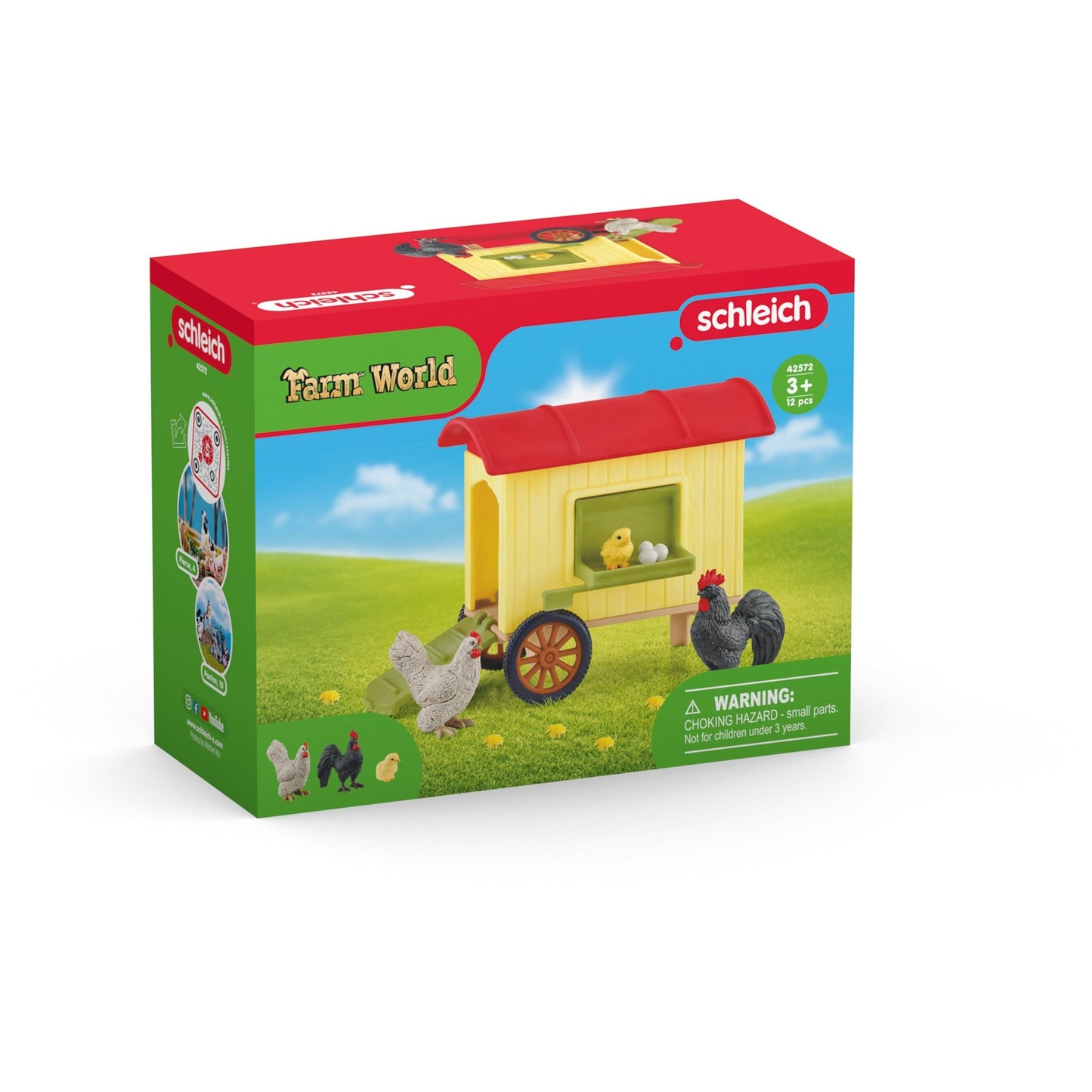 Farm World Mobiler Hühnerstall, Spielfigur
