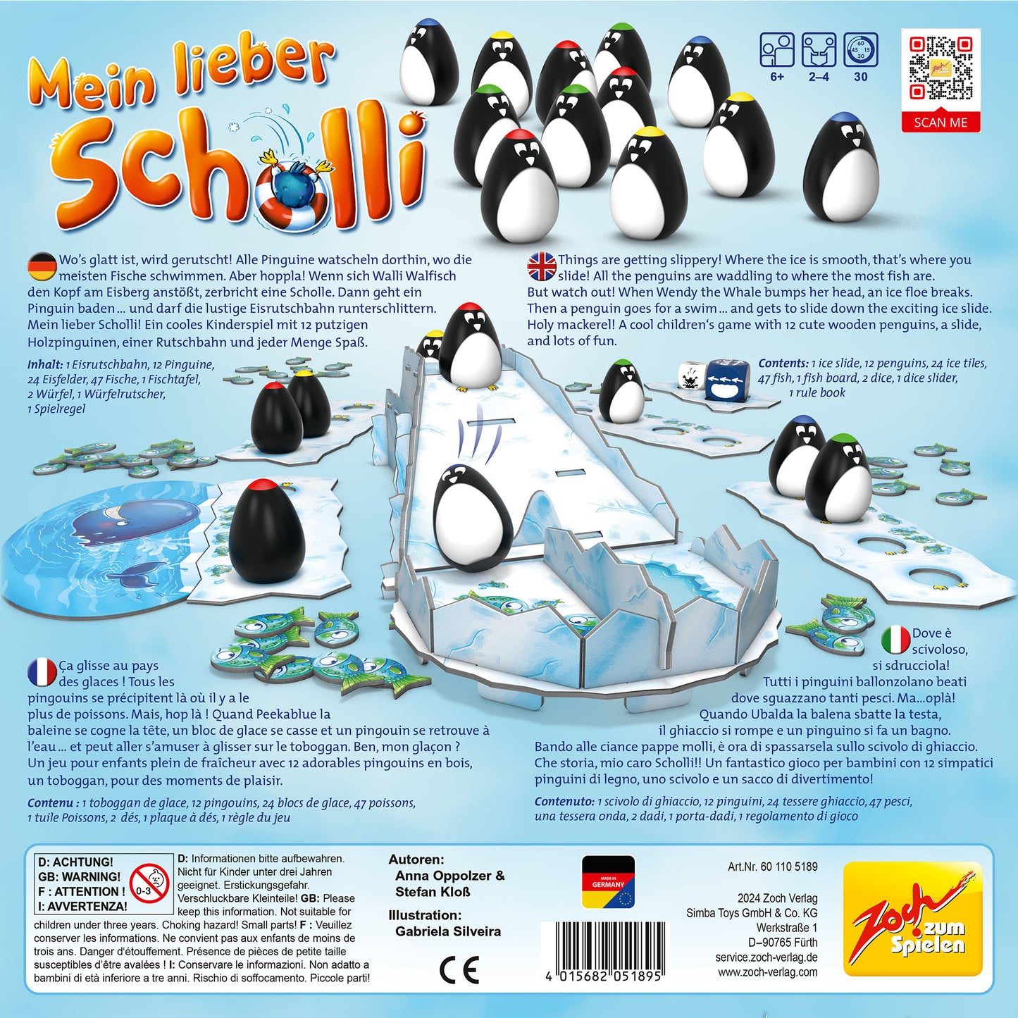 Mein lieber Scholli, Brettspiel