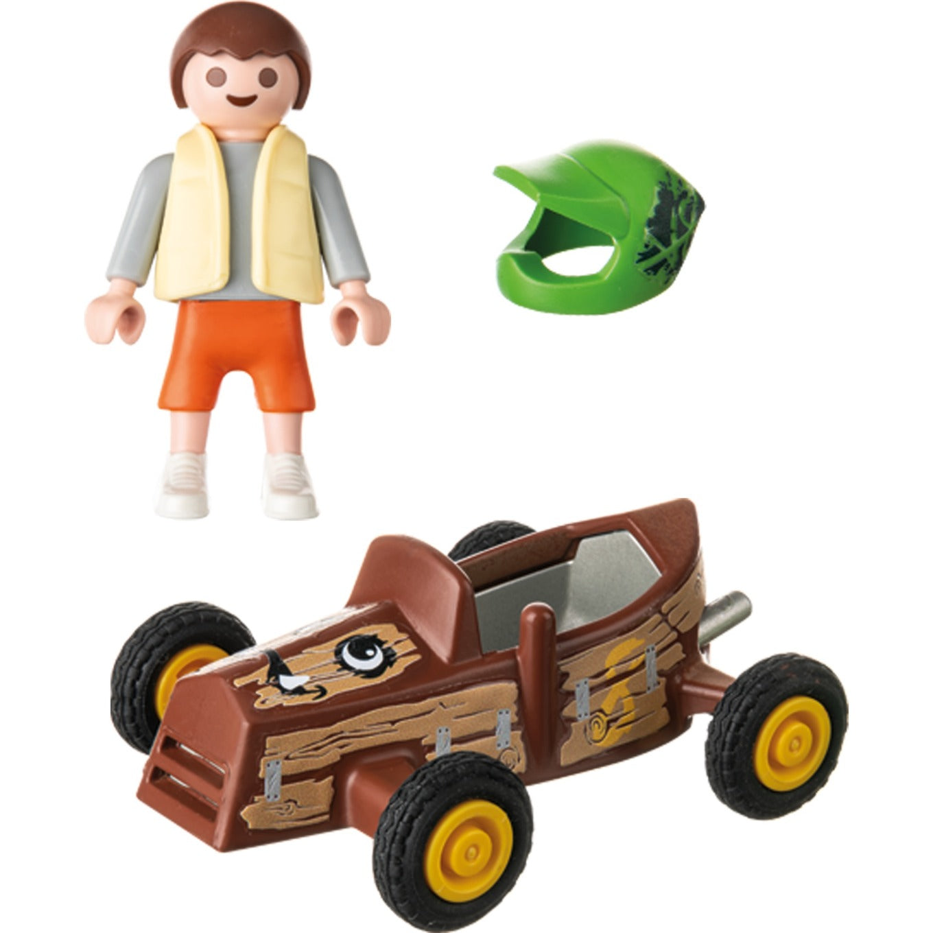 PLAYMOBIL 71480 specialPLUS Kind mit Kart, Konstruktionsspielzeug