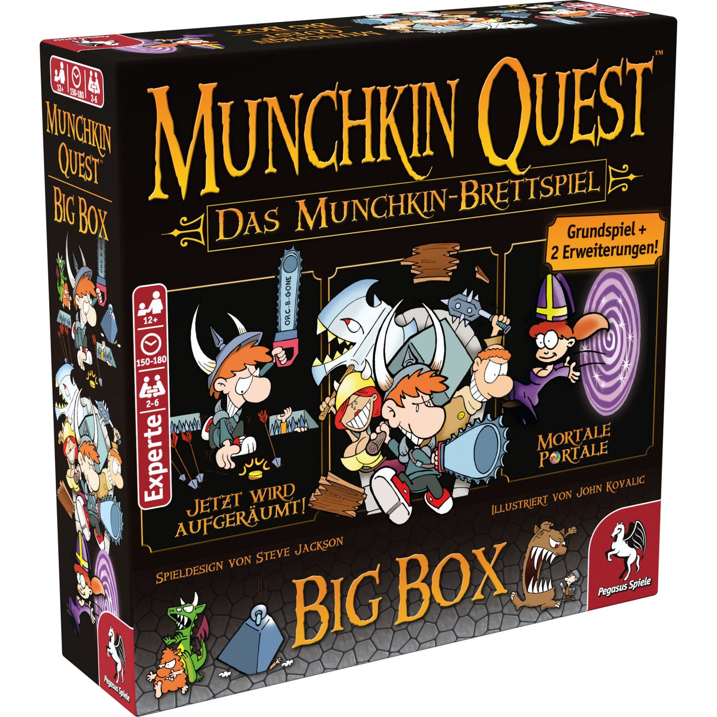 Munchkin Quest Big Box, Brettspiel