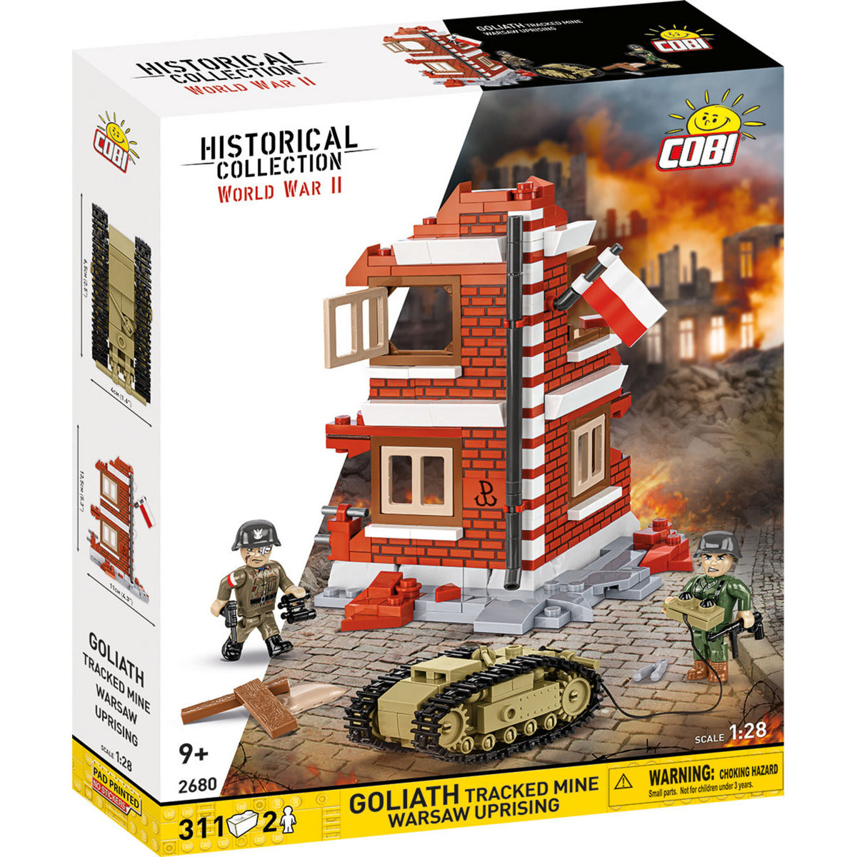 Goliath Tracked Mine Warsaw Uprising, Konstruktionsspielzeug