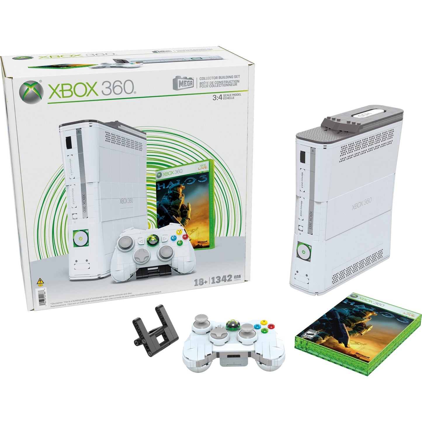 Mattel MEGA Collector Microsoft XBOX 360, Konstruktionsspielzeug