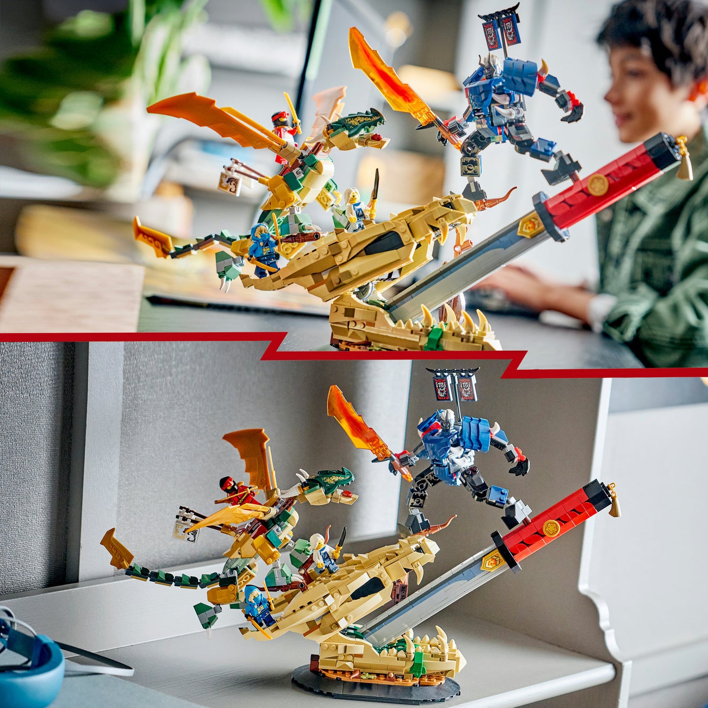 71871 Ninjago Showdown auf der Drachenklinge, Konstruktionsspielzeug