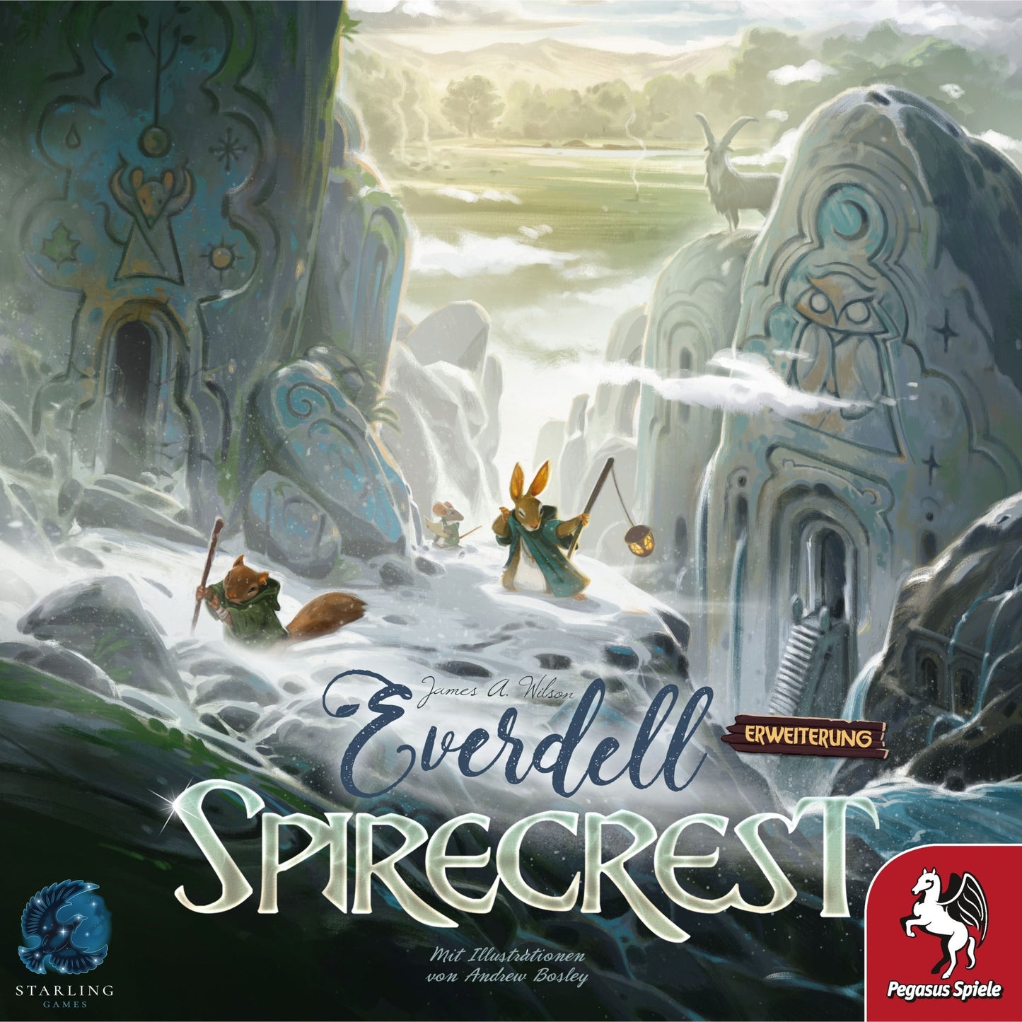 Pegasus Everdell: Spirecrest, Brettspiel