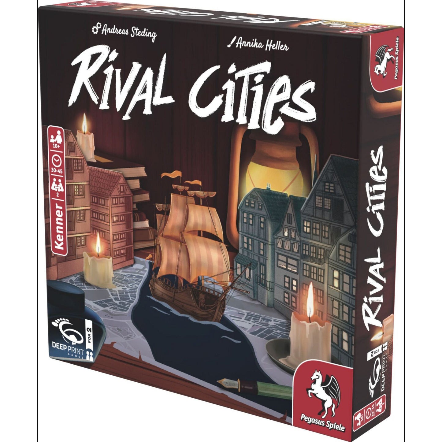 Deep Pint Games Rival Cities, Brettspiel