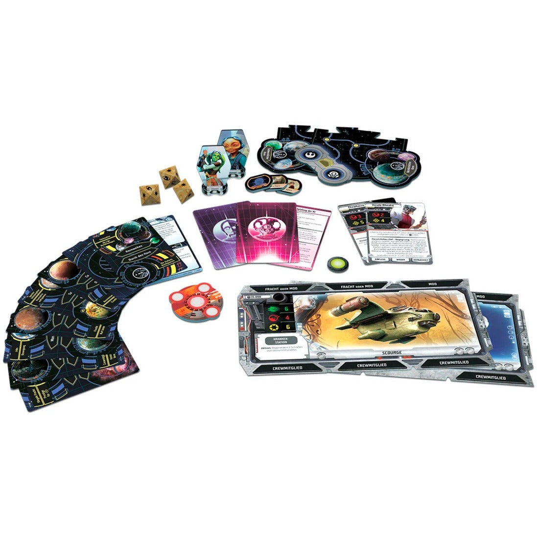 Asmodee Star Wars: Outer Rim - Offene Rechnungen, Brettspiel