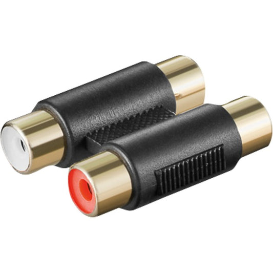 Goobay Adapter Cinch 2xKupplung<->2xKupplung