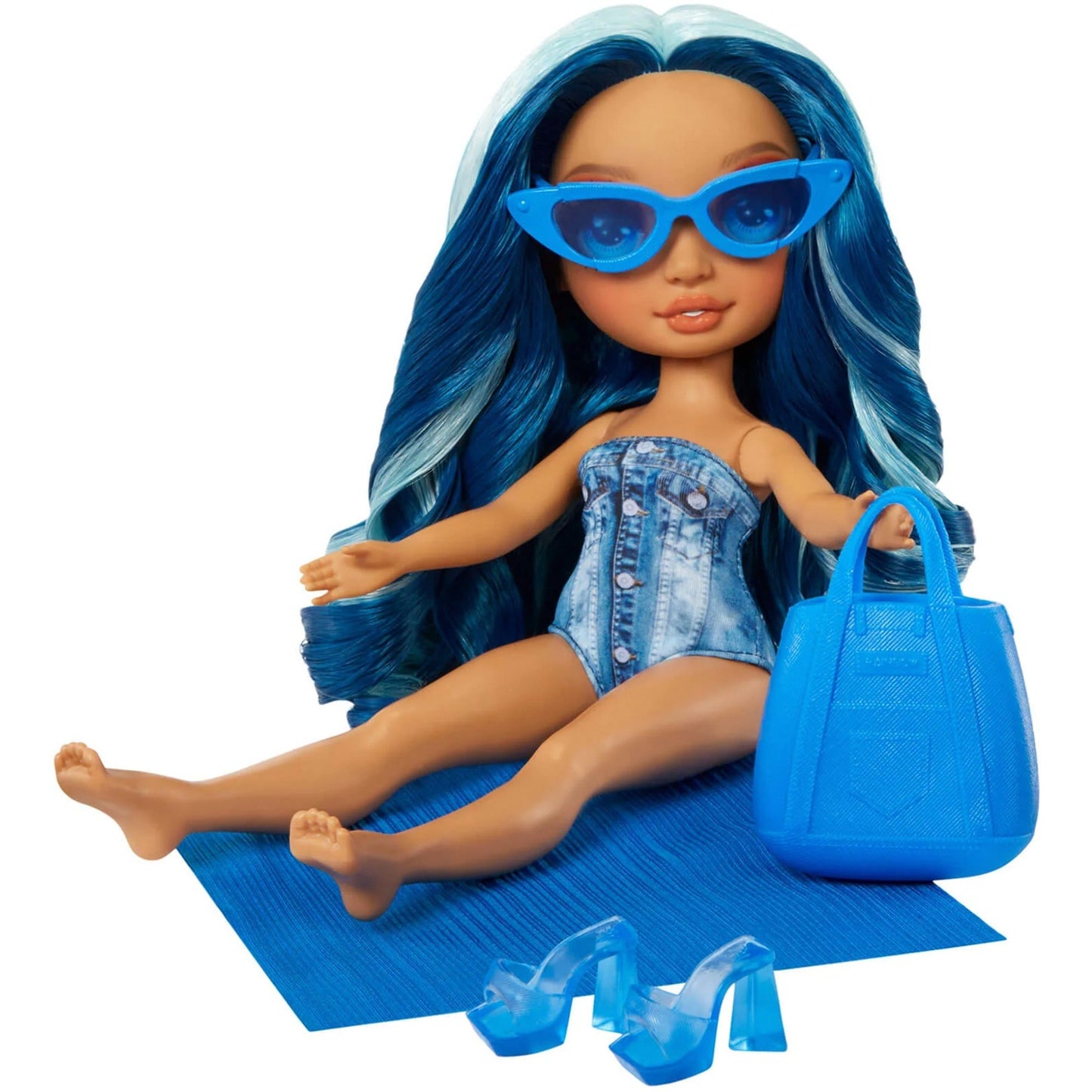 MGA Entertainment Rainbow High Swim & Style - Skyler (Blue)