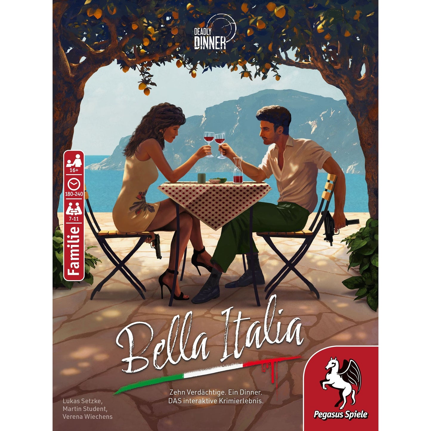 Deadly Dinner - Bella Italia, Brettspiel