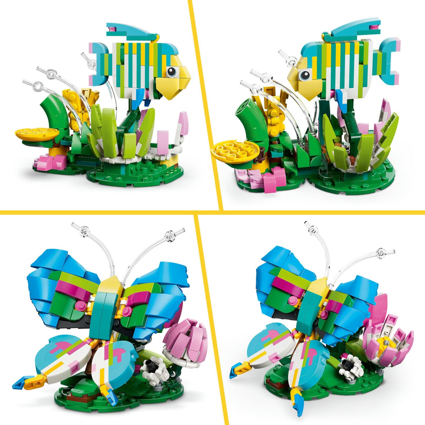 31384 Creator 3-in-1 Wilde Tiere: Bunter Kolibri, Konstruktionsspielzeug