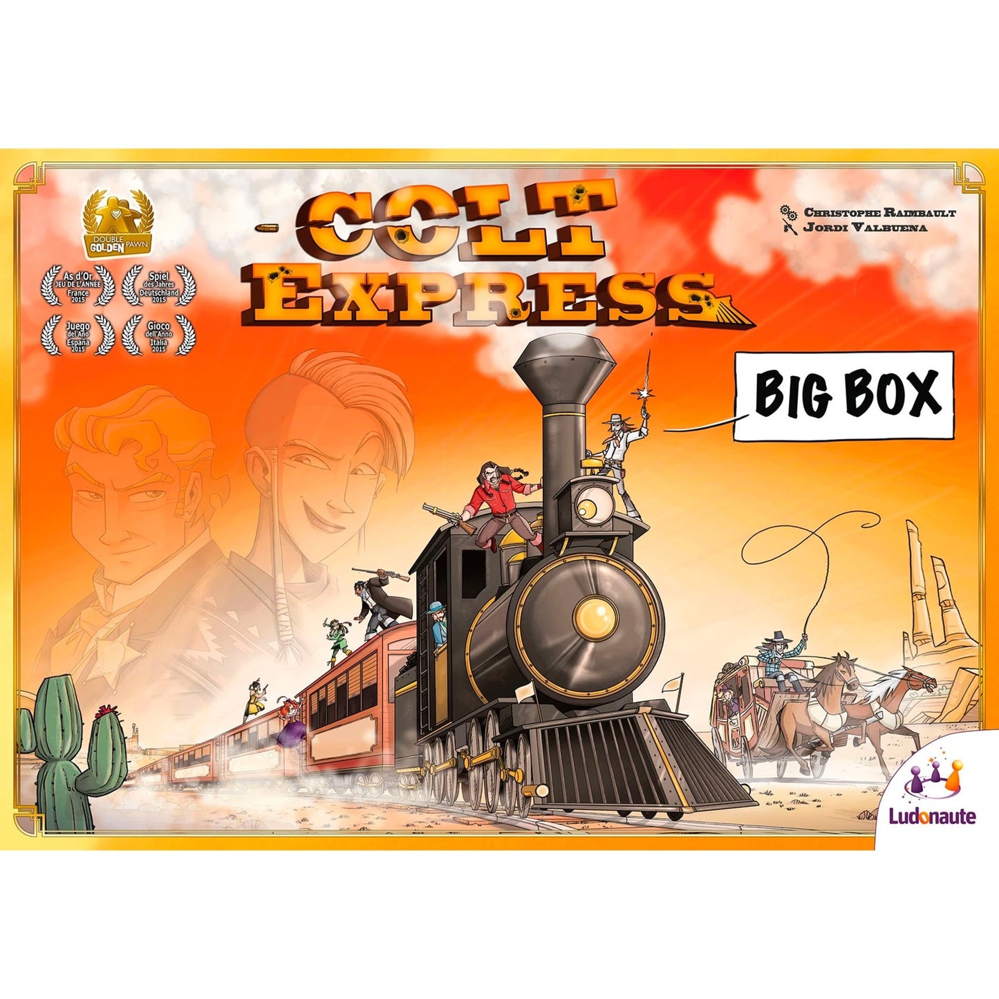 Asmodee Colt Express - Big Box, Brettspiel