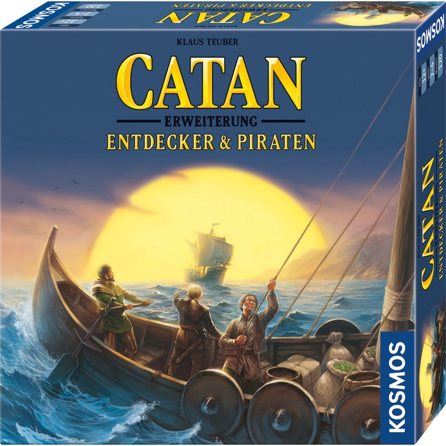 KOSMOS CATAN - Entdecker & Piraten, Brettspiel