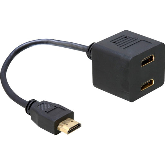 DeLOCK Adapter HDMI - 2x HDMI, HDMI Splitter (20 cm)