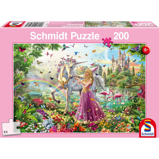 Schmidt Spiele Puzzle Schöne Fee im Zauberwald