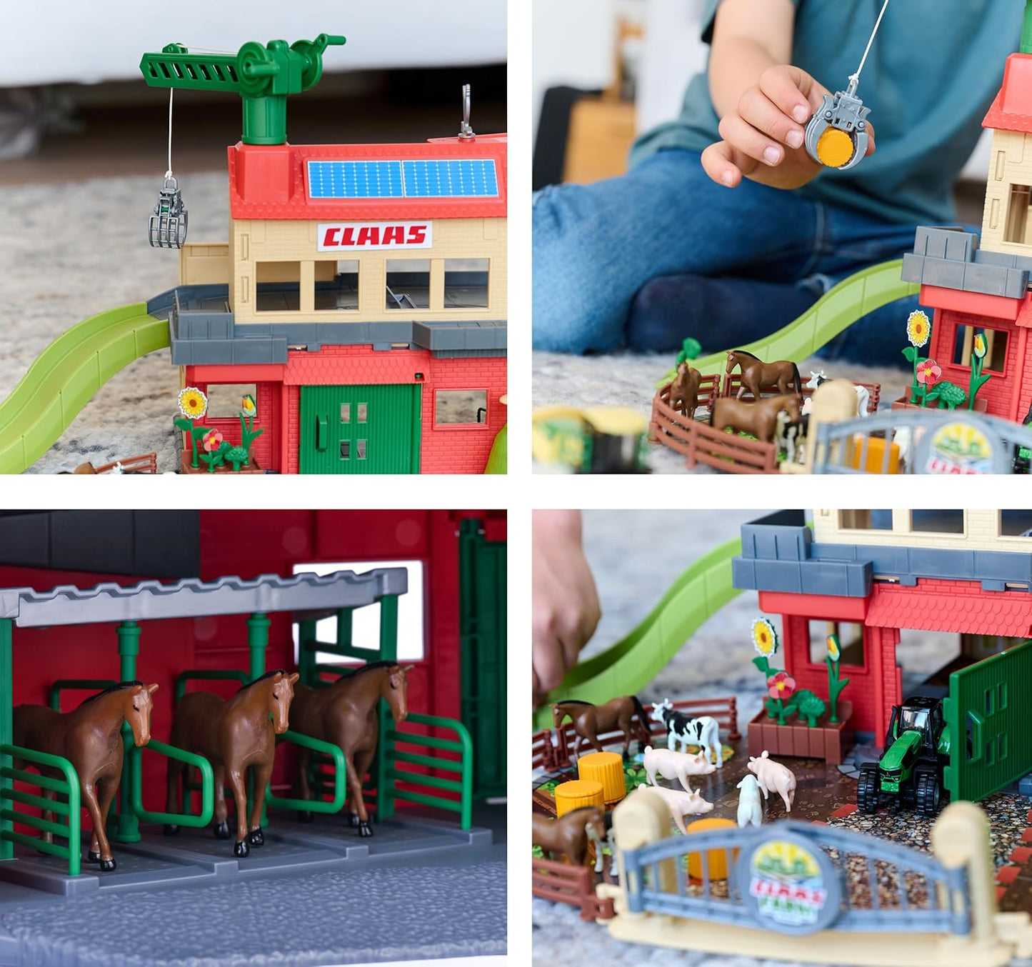CLAAS Farm-Spielset, Spielgebäude