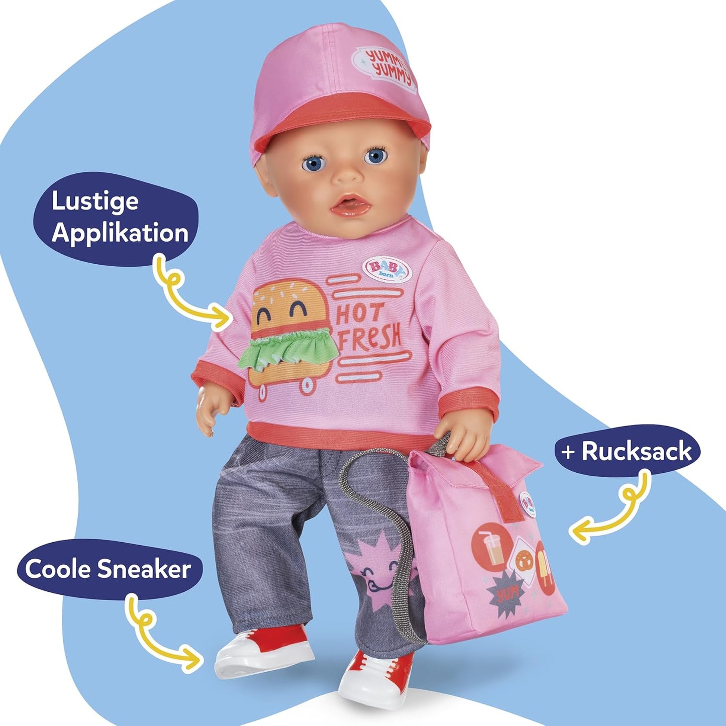 BABY born Snack Shop Outfit 43cm, Puppenzubehör