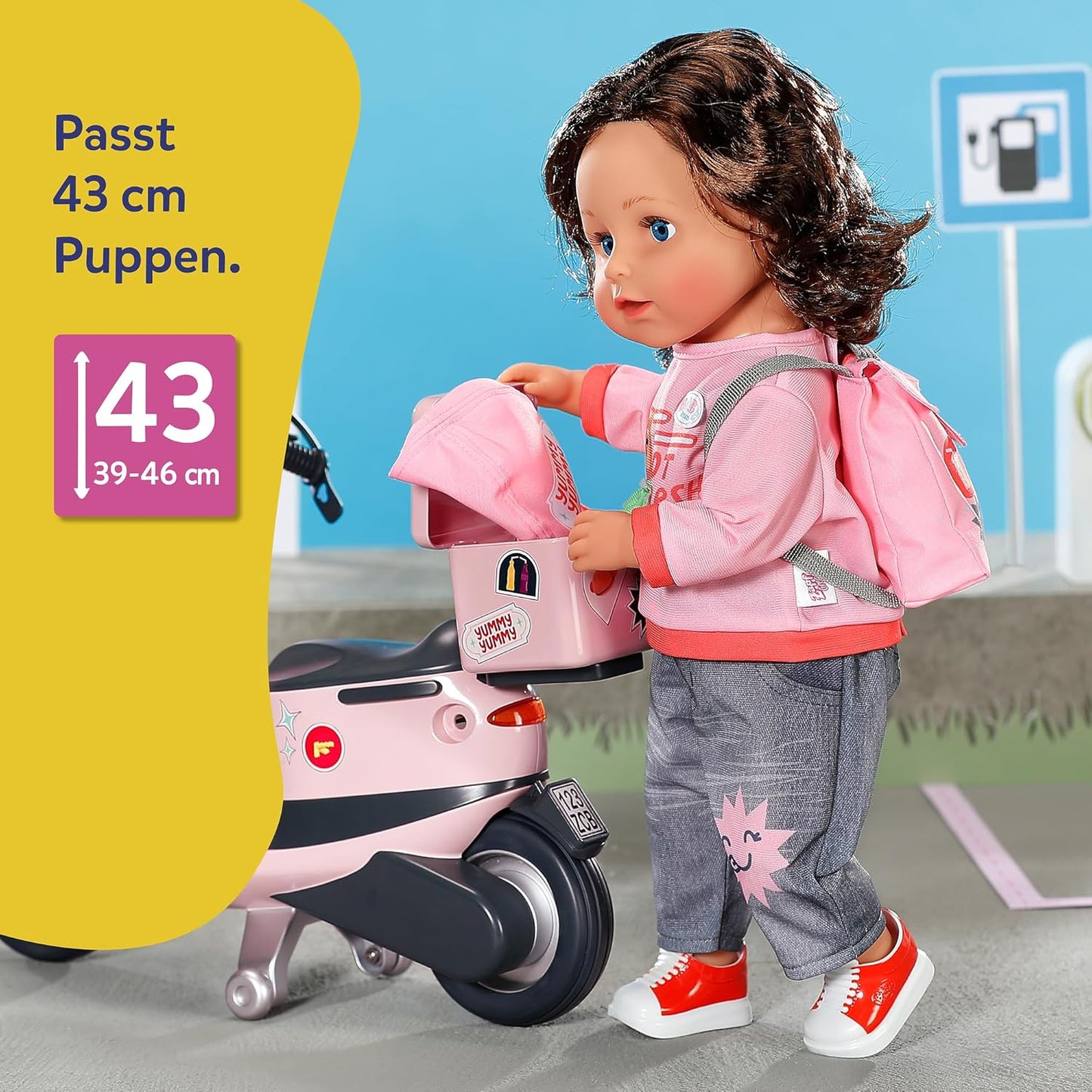 BABY born Snack Shop Outfit 43cm, Puppenzubehör