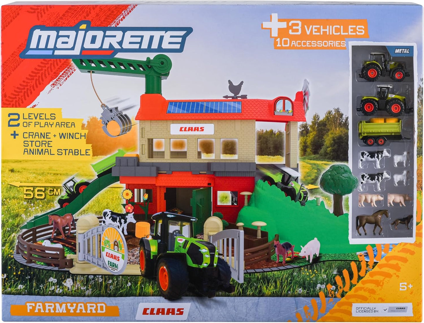 CLAAS Farm-Spielset, Spielgebäude