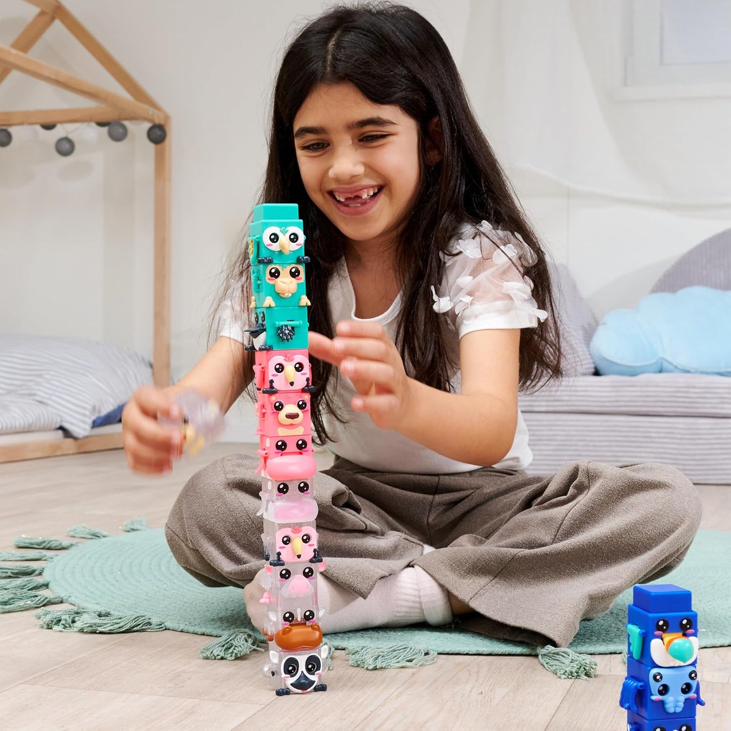 Bloxies Spielfiguren Serie 2 (4er-Pack)
