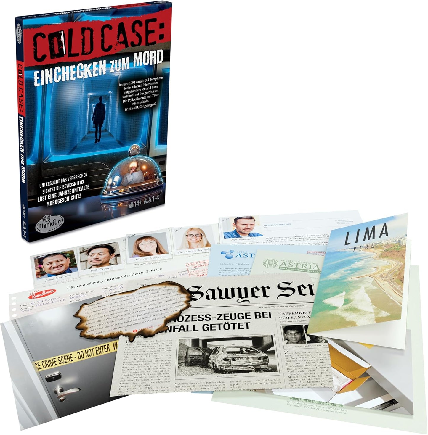 Cold Case: Einchecken zum Mord, Rätselspiel