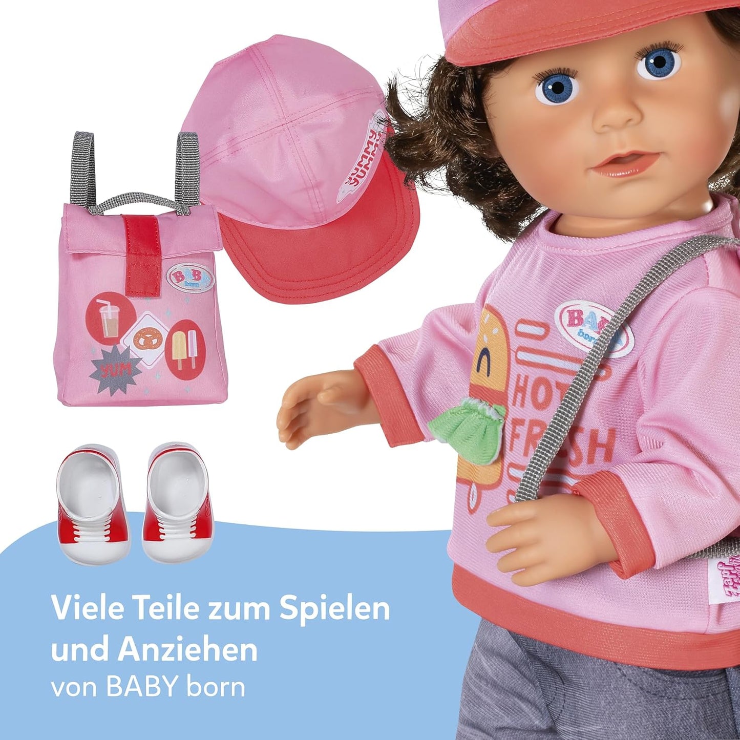 BABY born Snack Shop Outfit 43cm, Puppenzubehör