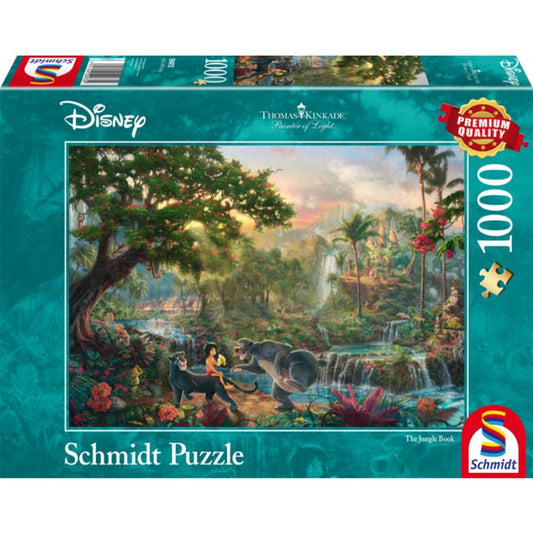 Schmidt Spiele Puzzle Thomas Kinkade: Disney Dschungelbuch