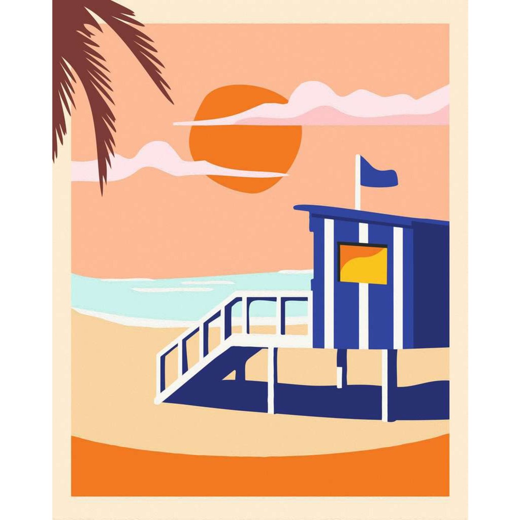 Ravensburger CreArt Beach - Cottage, Malen