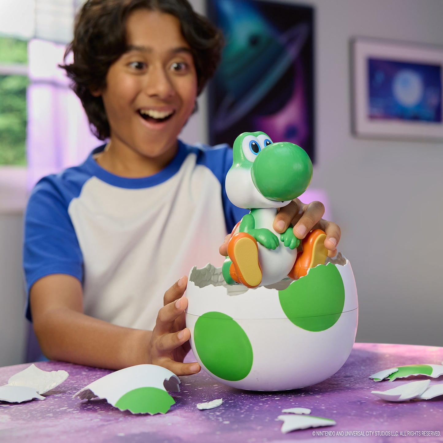 Super Mario Galaxy Movie - Hatchin' Yoshi, Spielfigur