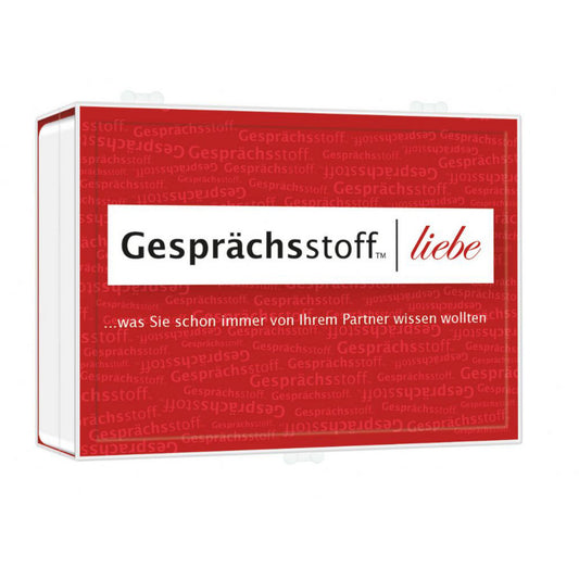Gesprächsstoff - Liebe, Partyspiel